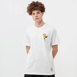 Men’s Nike “Grow Your Sole” White Short Sleeve Tee with Floral Swoosh Size XL